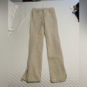 Good American Khaki Long Leg Pants 31 12